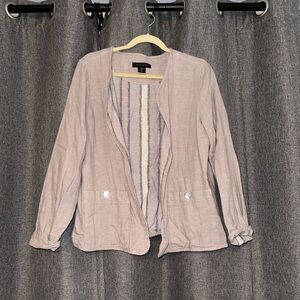 Taupe Linen Jacket